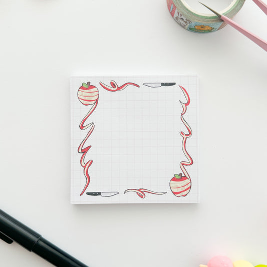 Peeled Apple Memo Pad