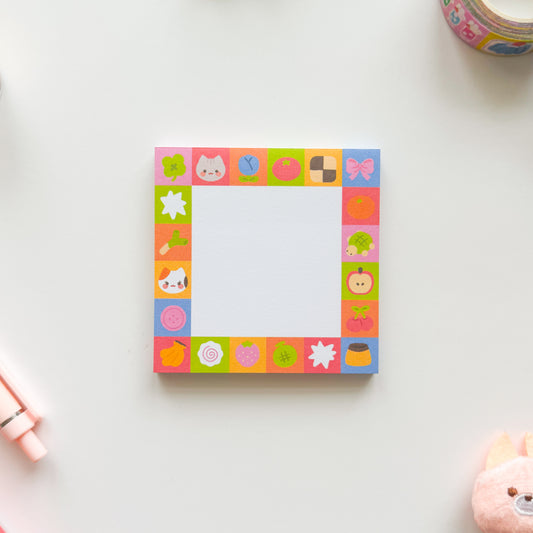 Block Party Memo Pad