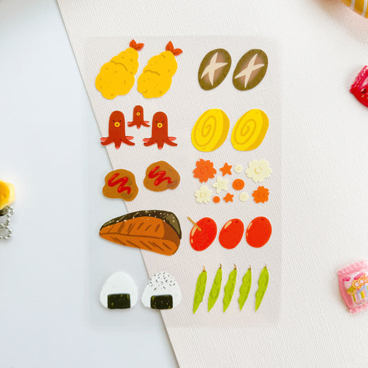 Bento Box Sticker Sheet