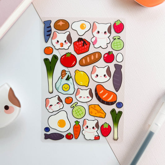 Grocery Haul Sticker Sheet