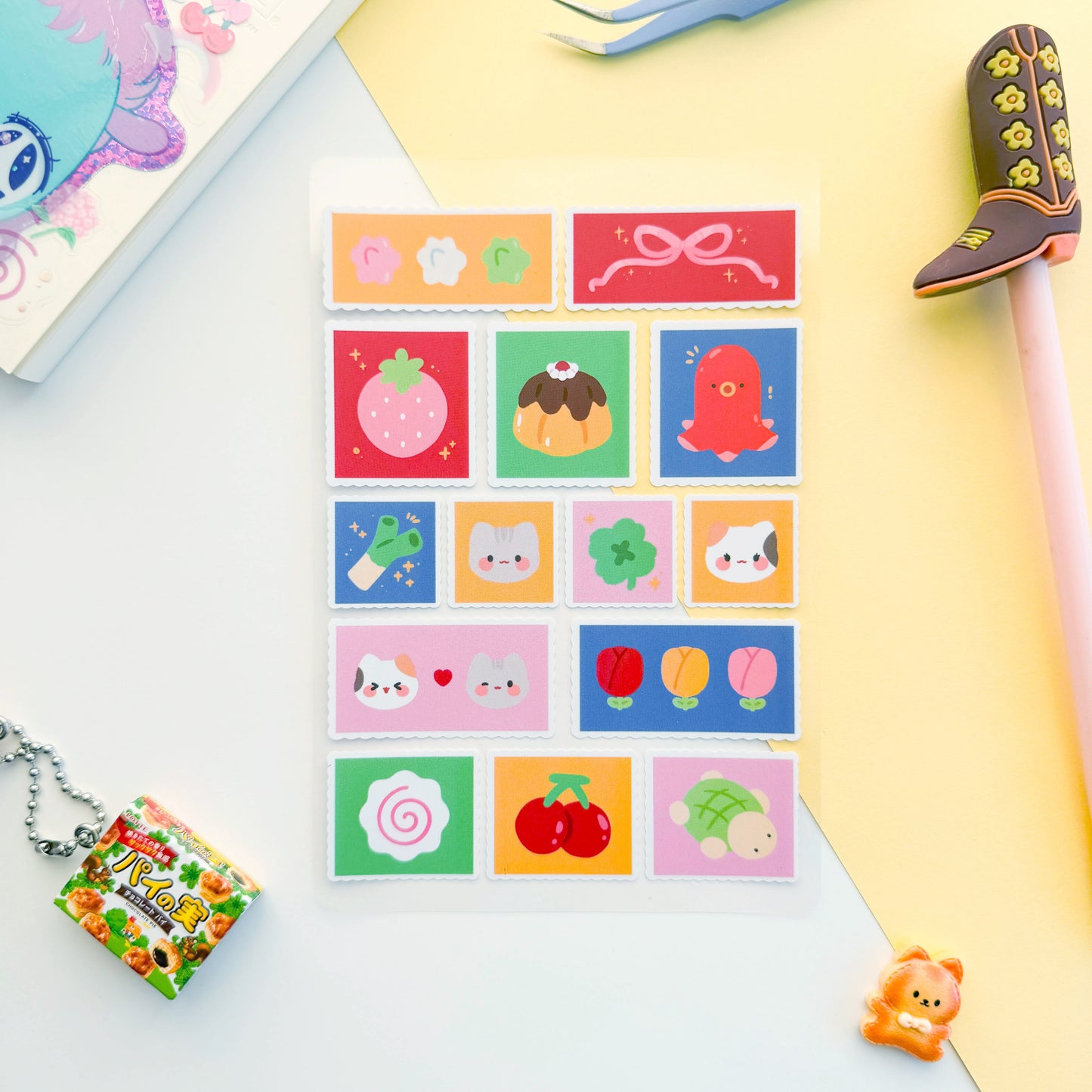 Stamps Sticker Sheet