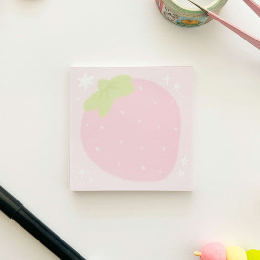 Strawberry Memo Pad