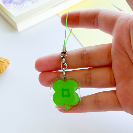 Clover Phone Charm