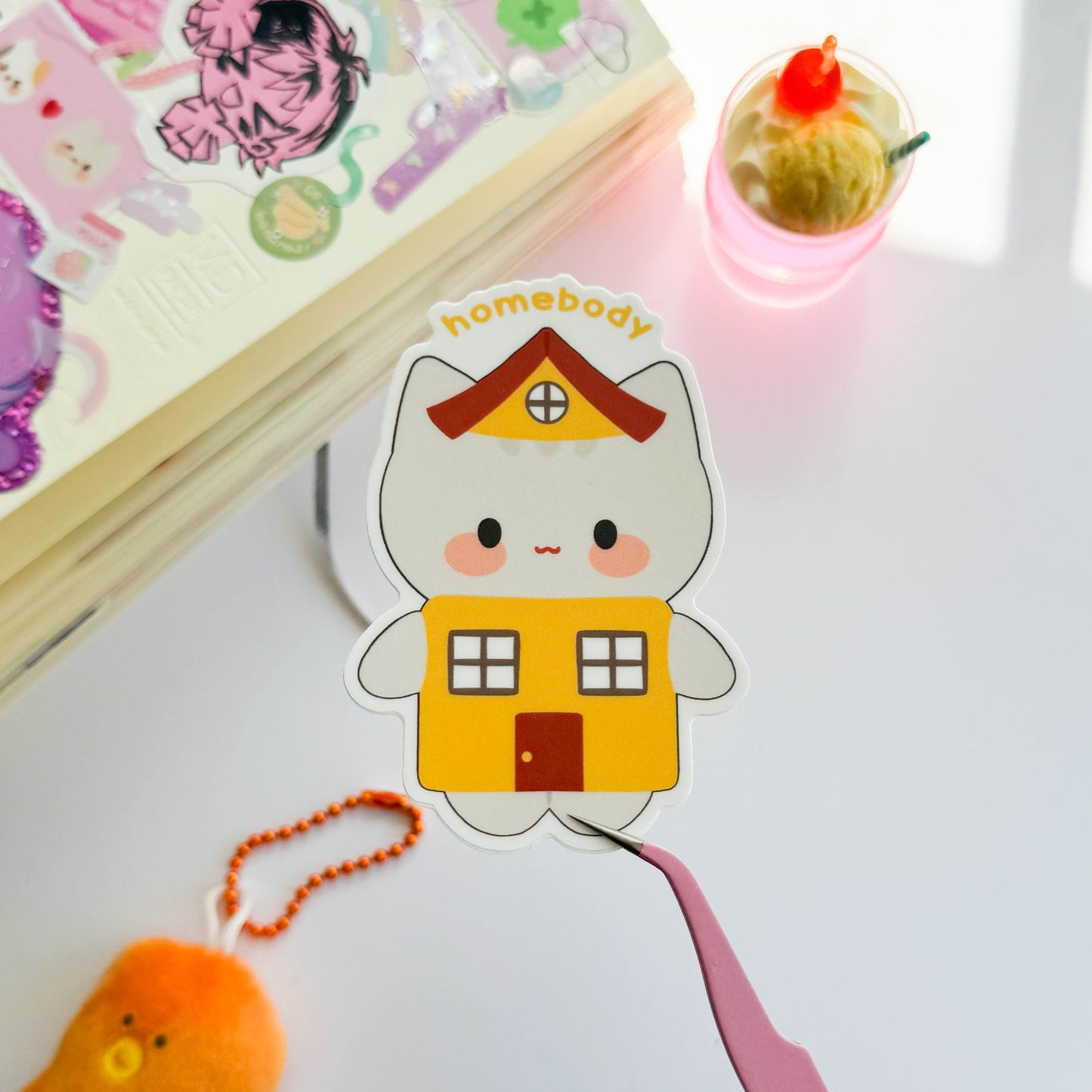 Home Body Vinyl Sticker
