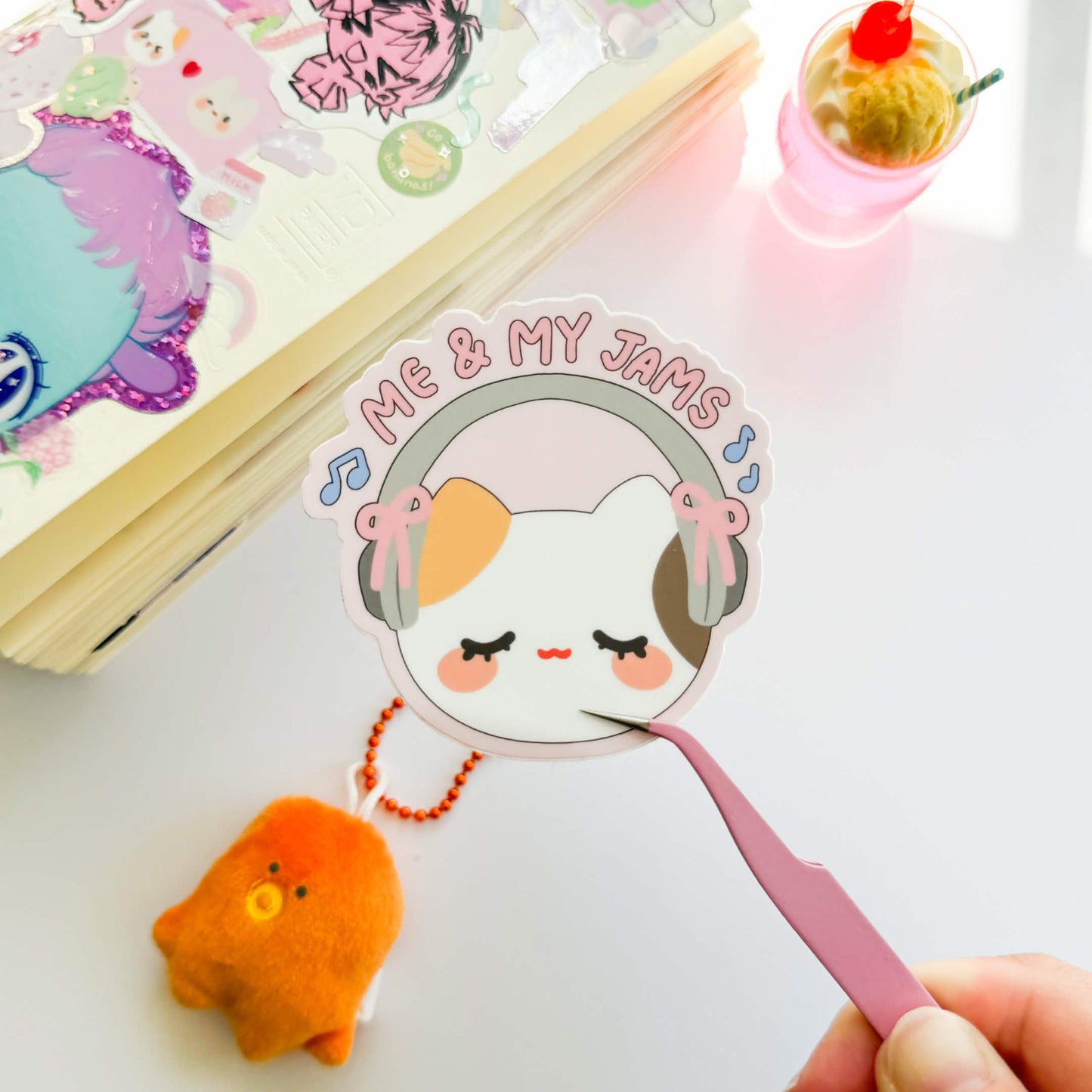 Me & My Jams Vinyl Sticker