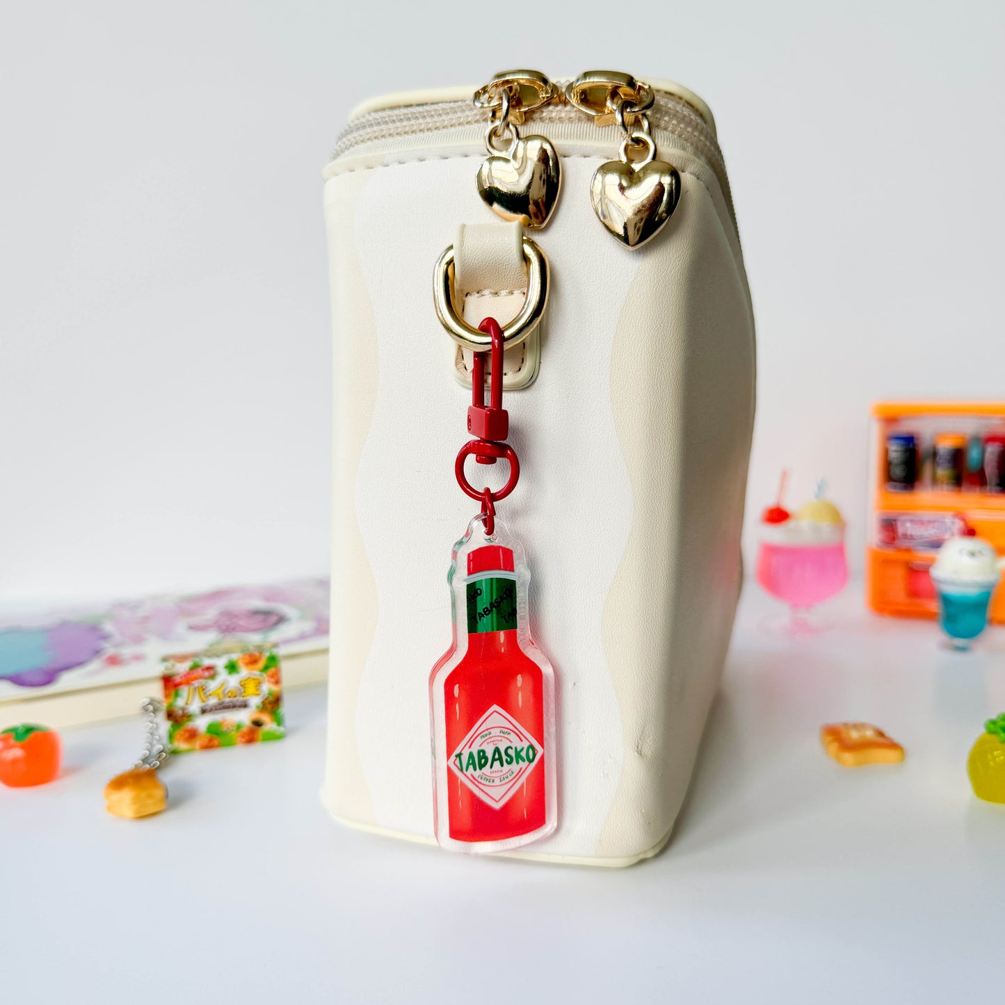 Hot Sauce Keychain
