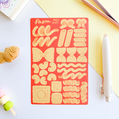Pasta Sticker Sheet