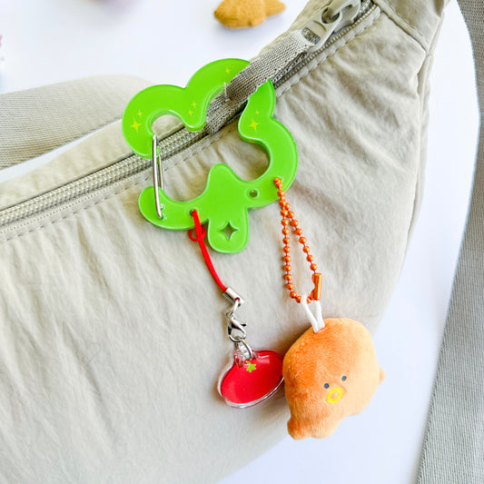 Clover Acrylic Carabiner