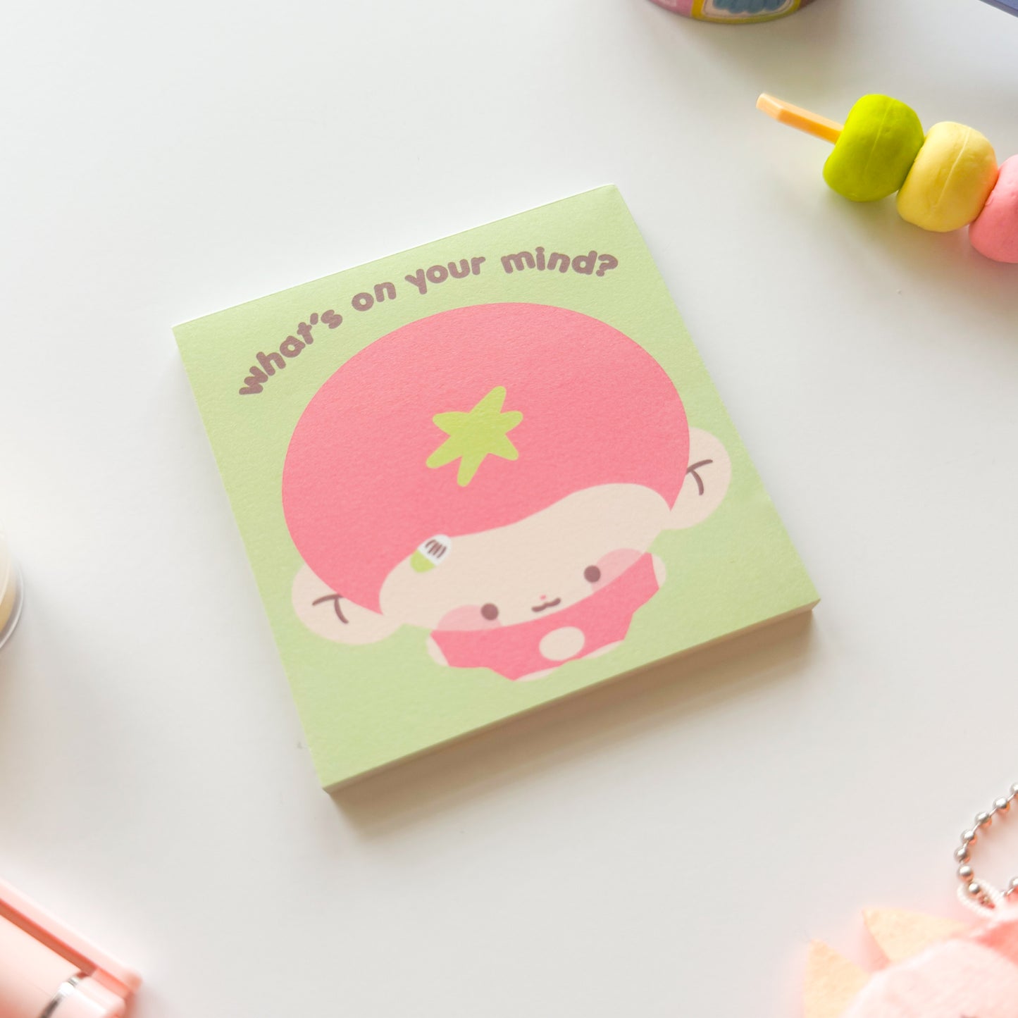 'What's on Your Mind?' Banjo Memo Pad