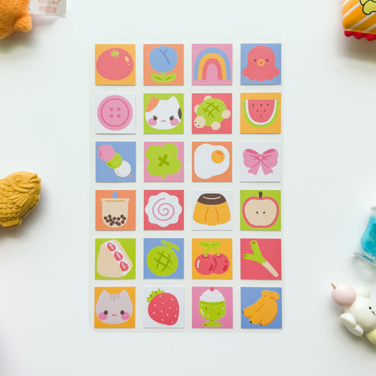 Block Party Sticker Sheet