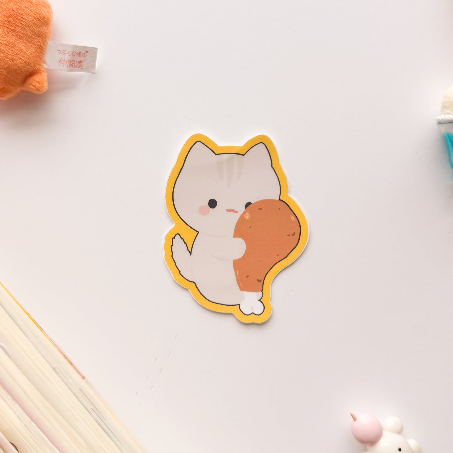 Peko Holding Chicken Vinyl Sticker