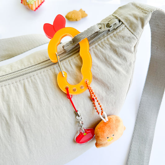 Tempura Acrylic Carabiner