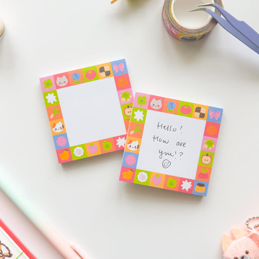 Block Party Memo Pad