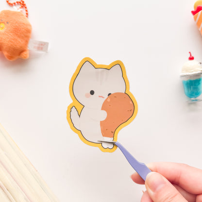 Peko Holding Chicken Vinyl Sticker