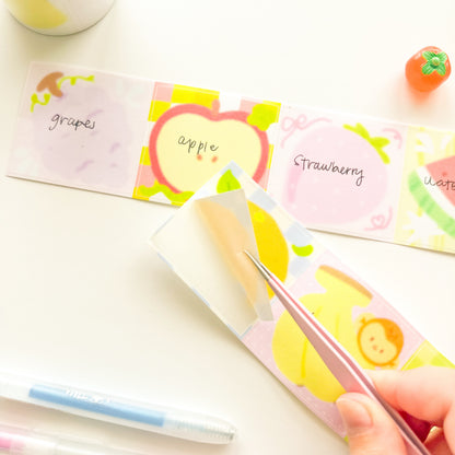 Fruits Memo Tape