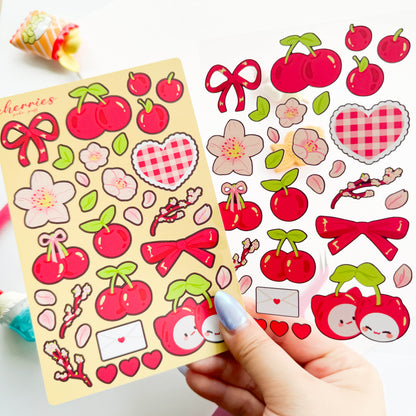 Cherries Sticker Sheet