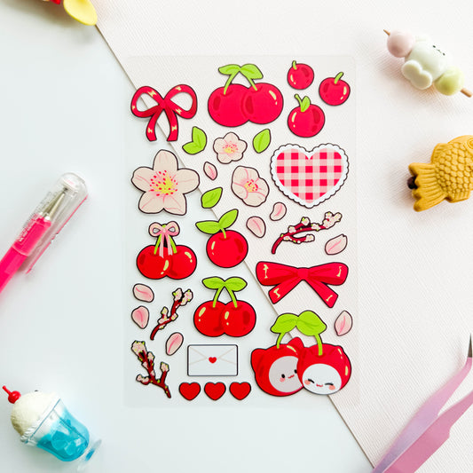 Cherries Sticker Sheet