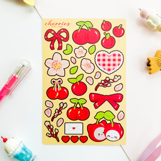 Cherries Sticker Sheet