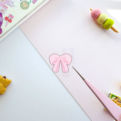 Clear Pastel Block Deco Sticker Sheet