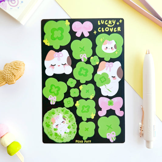 Lucky Clover Sticker Sheet