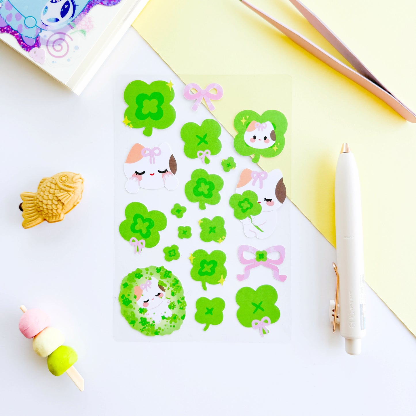 Lucky Clover Sticker Sheet