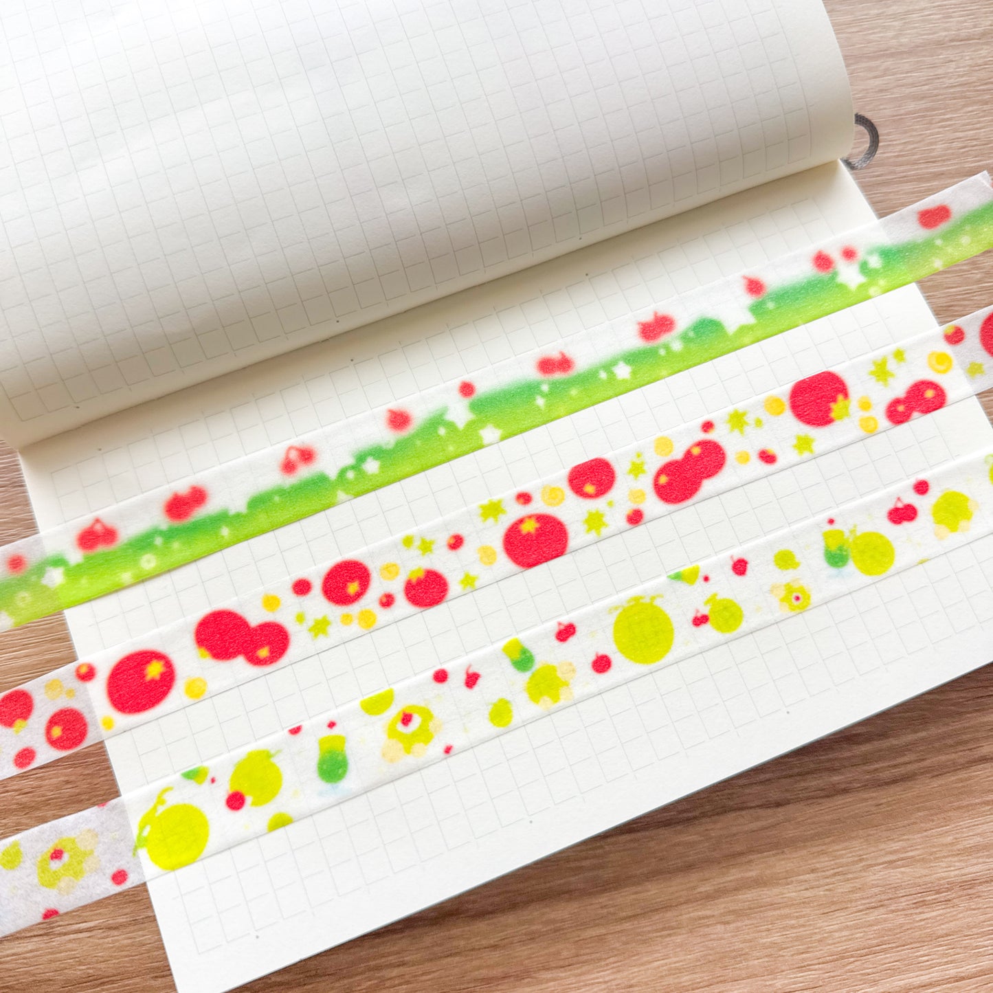 Melons Glittery Washi Tape
