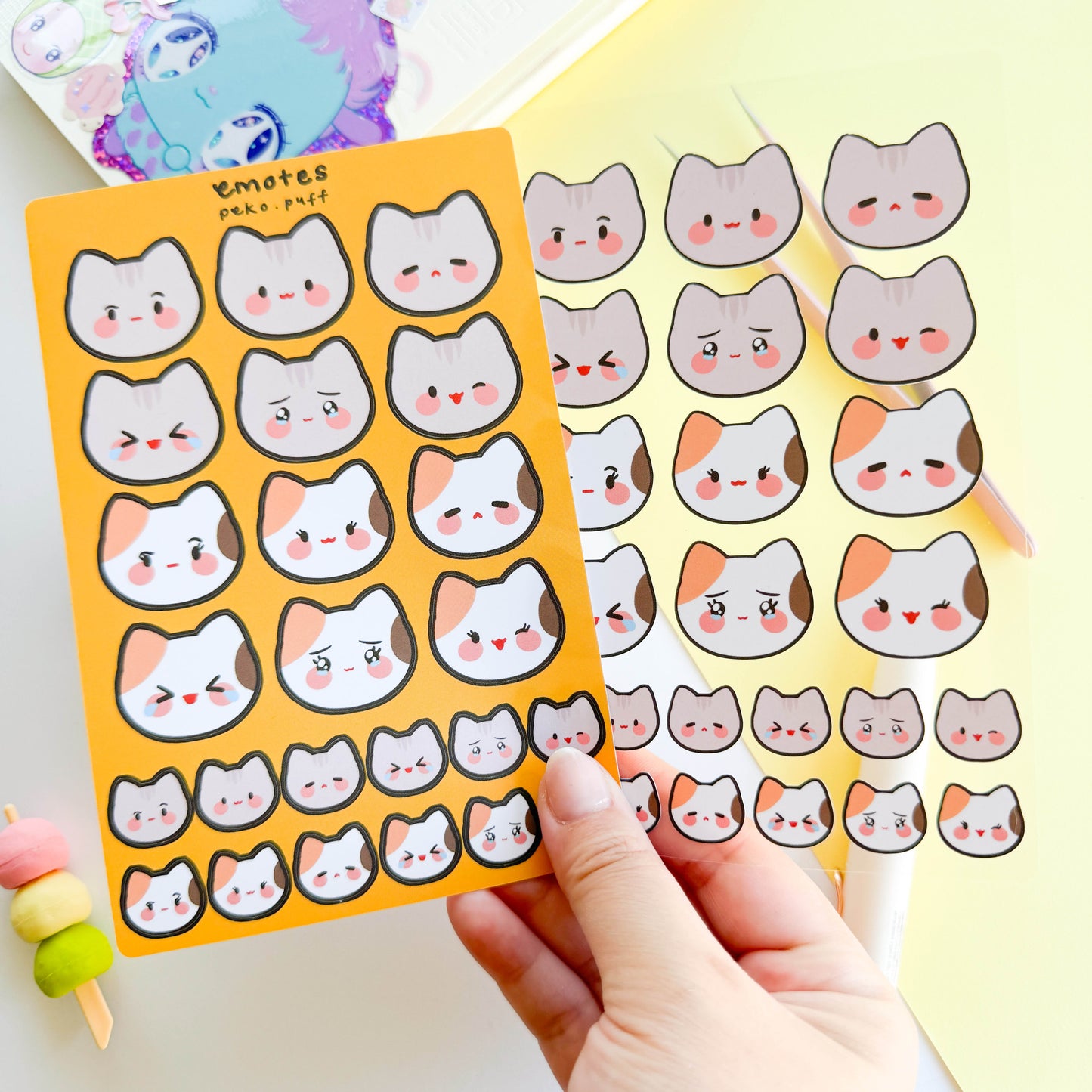 Emotes Sticker Sheet