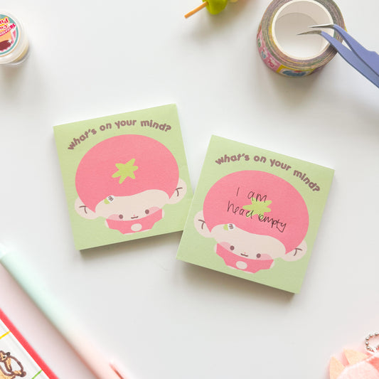 'What's on Your Mind?' Banjo Memo Pad
