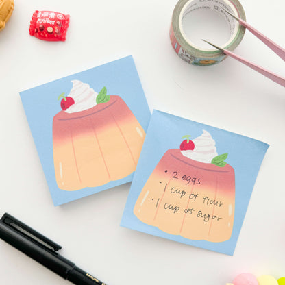 Flan Memo Pad