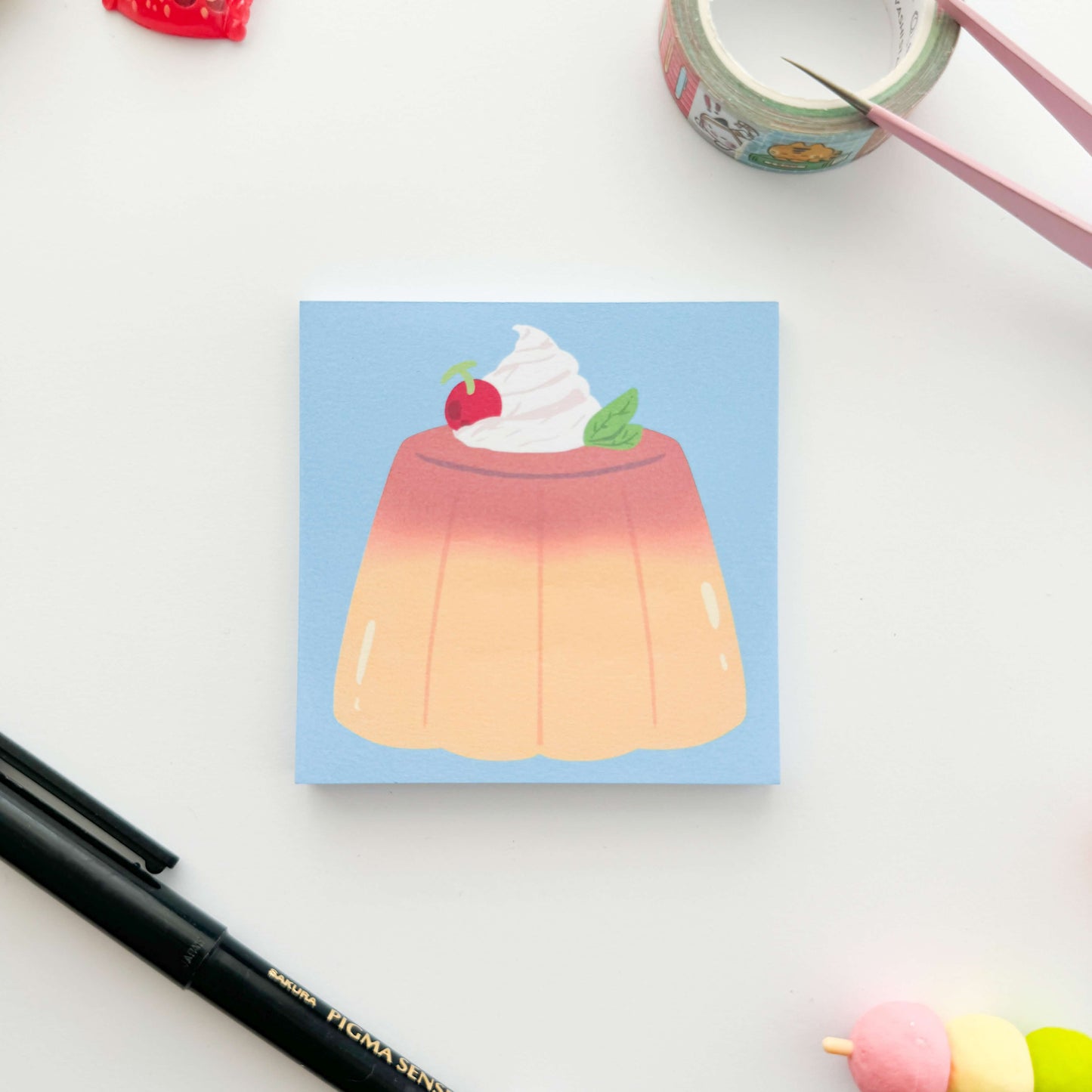 Flan Memo Pad