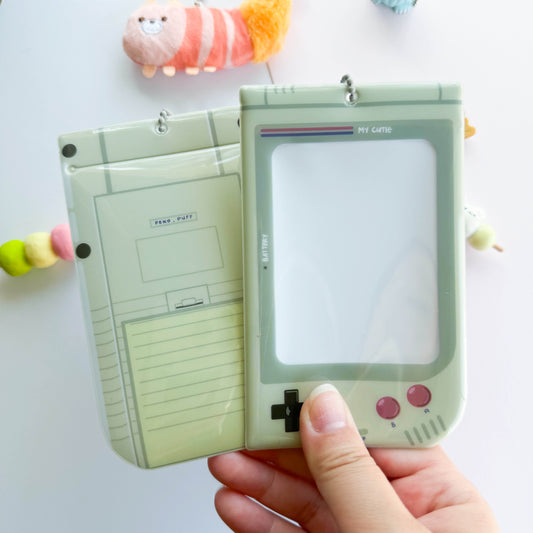 Retro Game PVC Photocard Holder