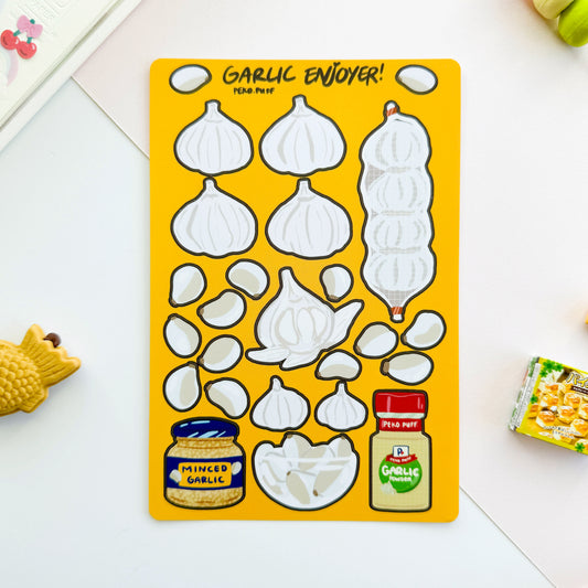 Garlic Sticker Sheet
