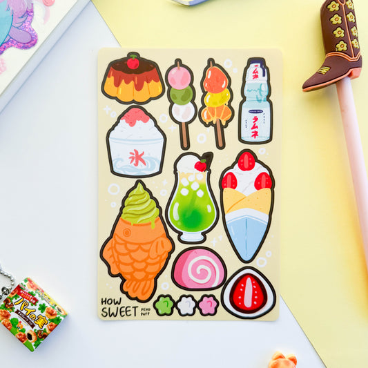 How Sweet Sticker Sheet