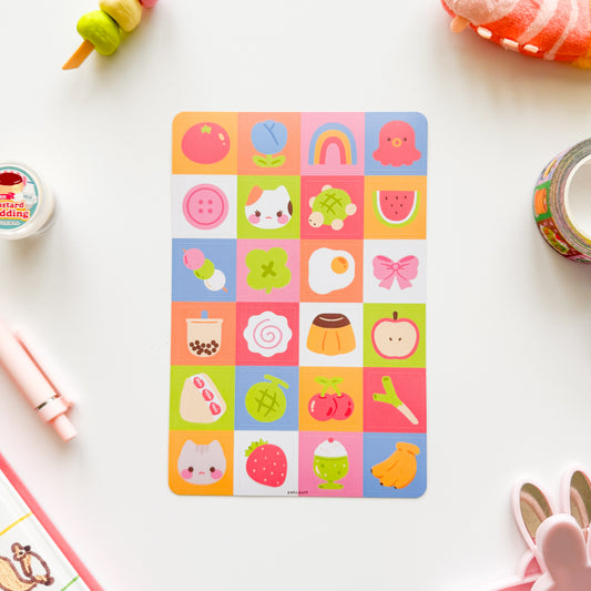Block Party Sticker Sheet