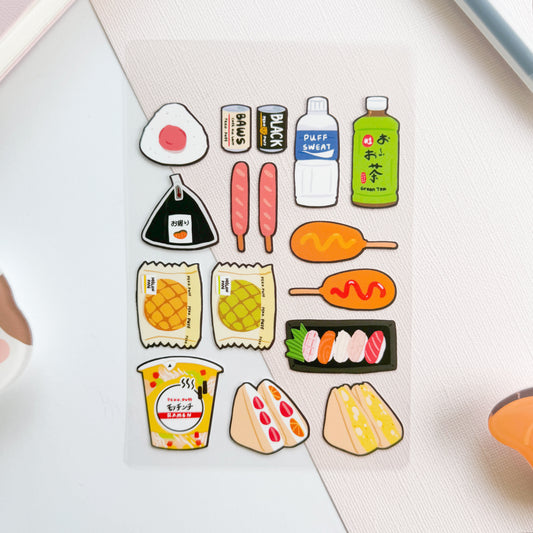 Konbini Sticker Sheet