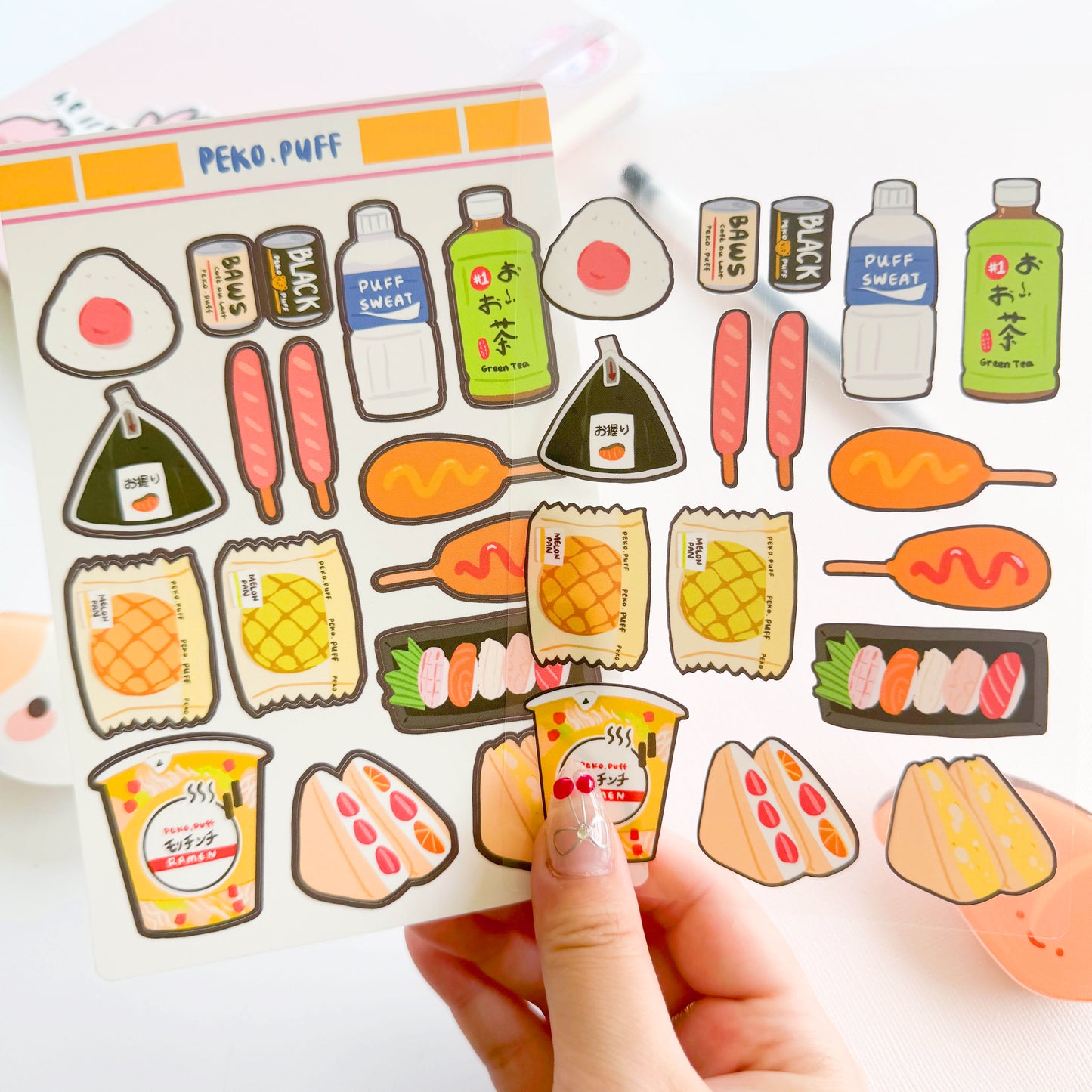 Konbini Sticker Sheet