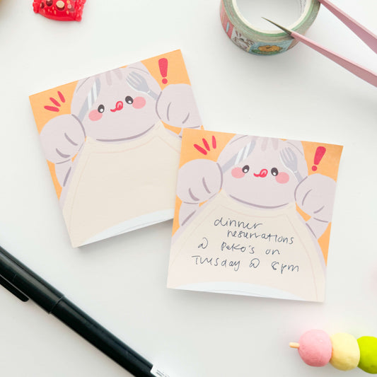 Let's Eat! Memo Pad