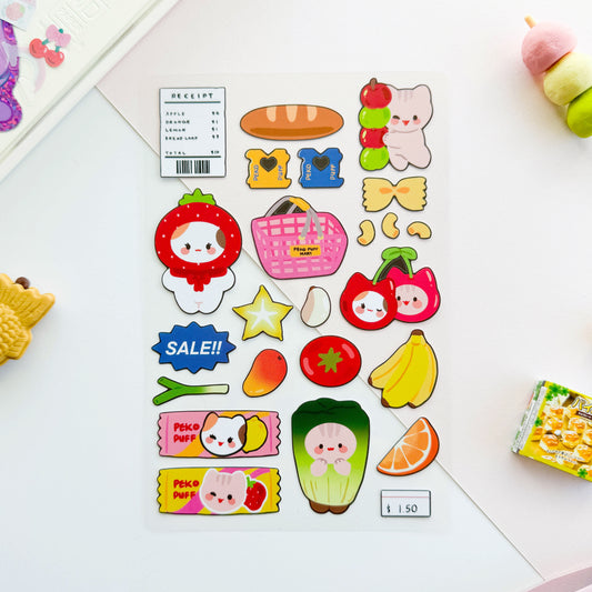 Mini Mart Sticker Sheet