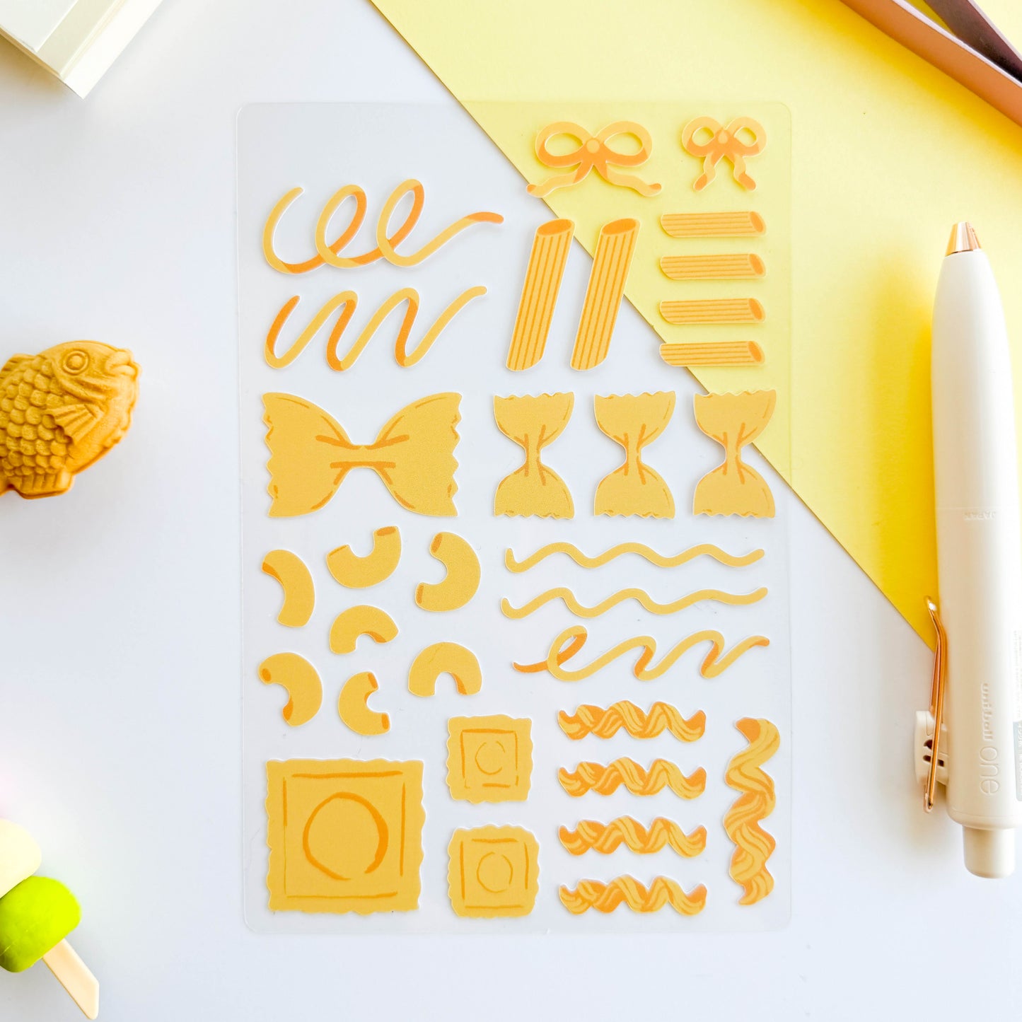 Pasta Sticker Sheet