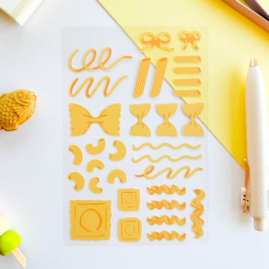 Pasta Sticker Sheet