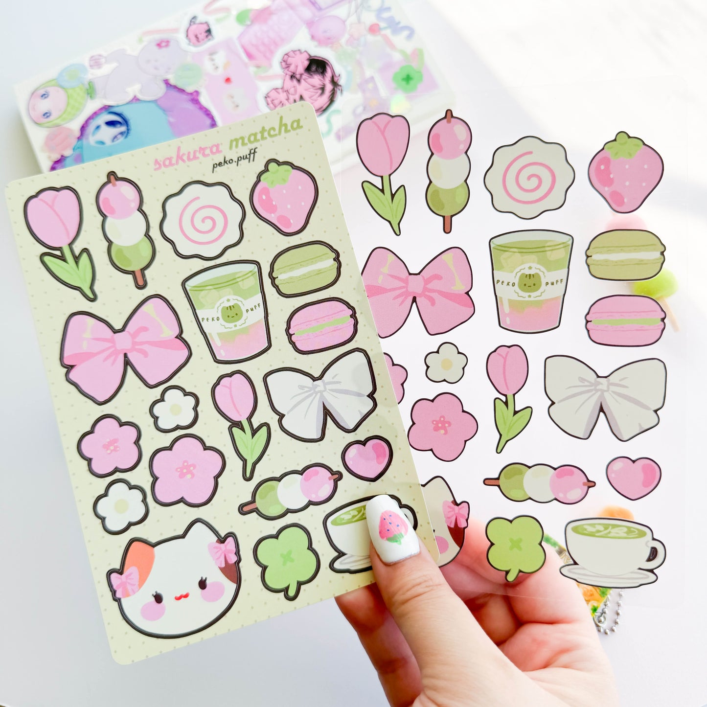 Sakura Matcha Sticker Sheet