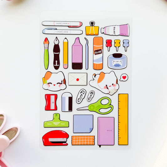 Stationery Club Sticker Sheet