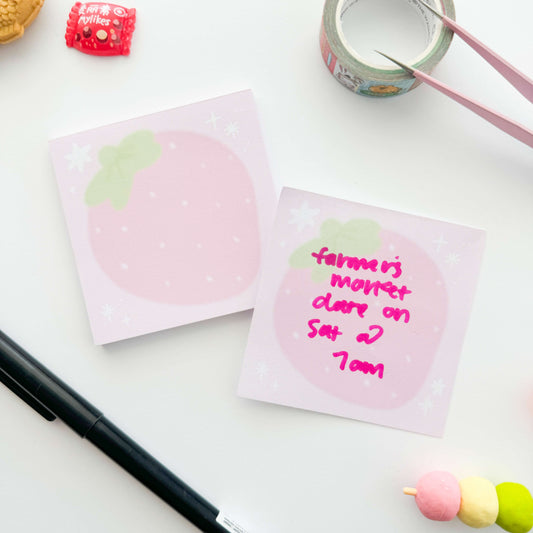Strawberry Memo Pad