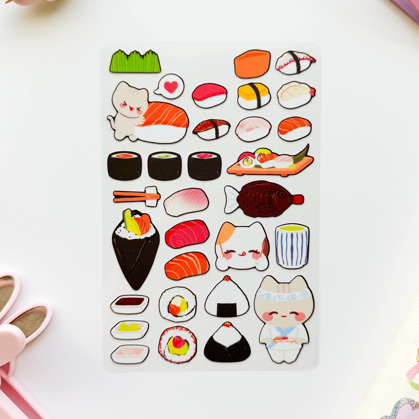 Sushi Sticker Sheet