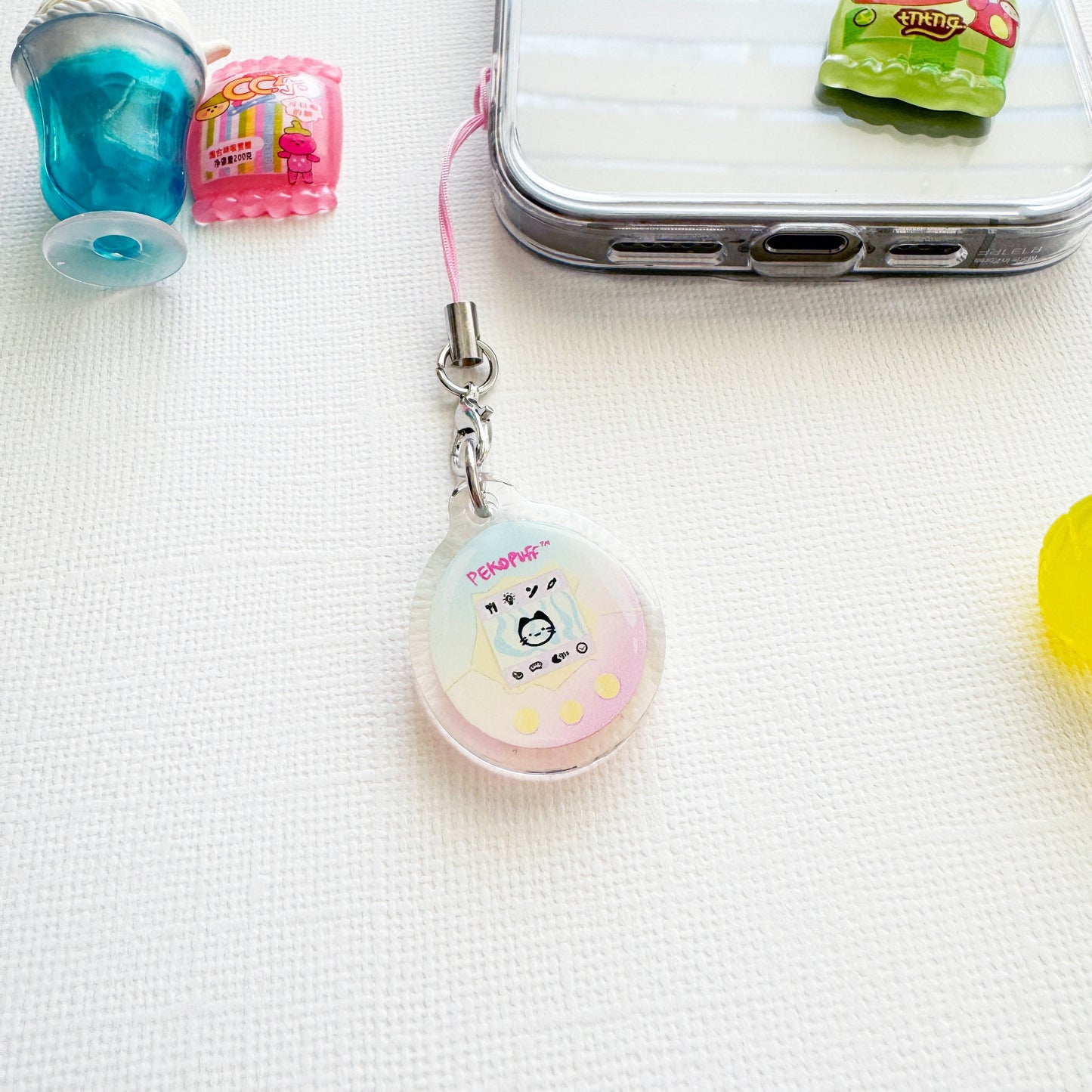 Tamagotchi Phone Charm
