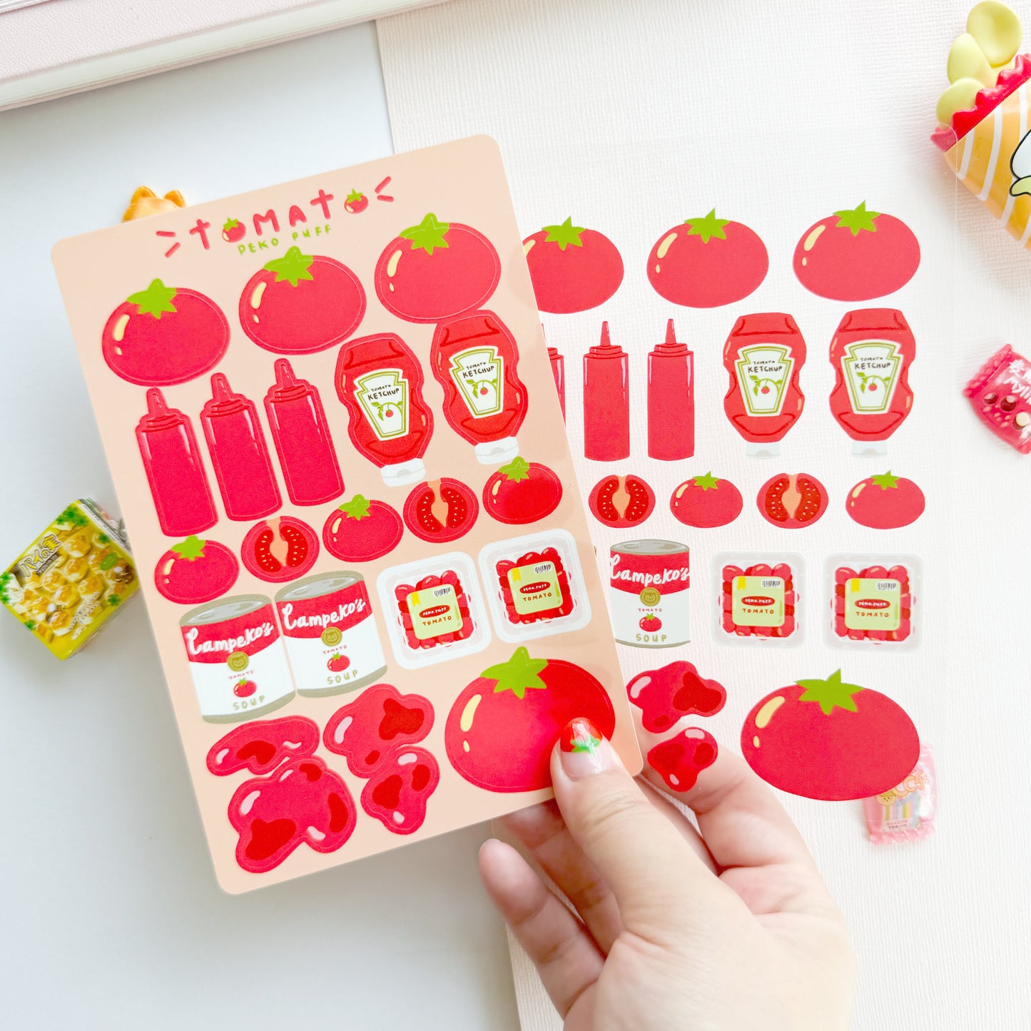 Tomato Sticker Sheet