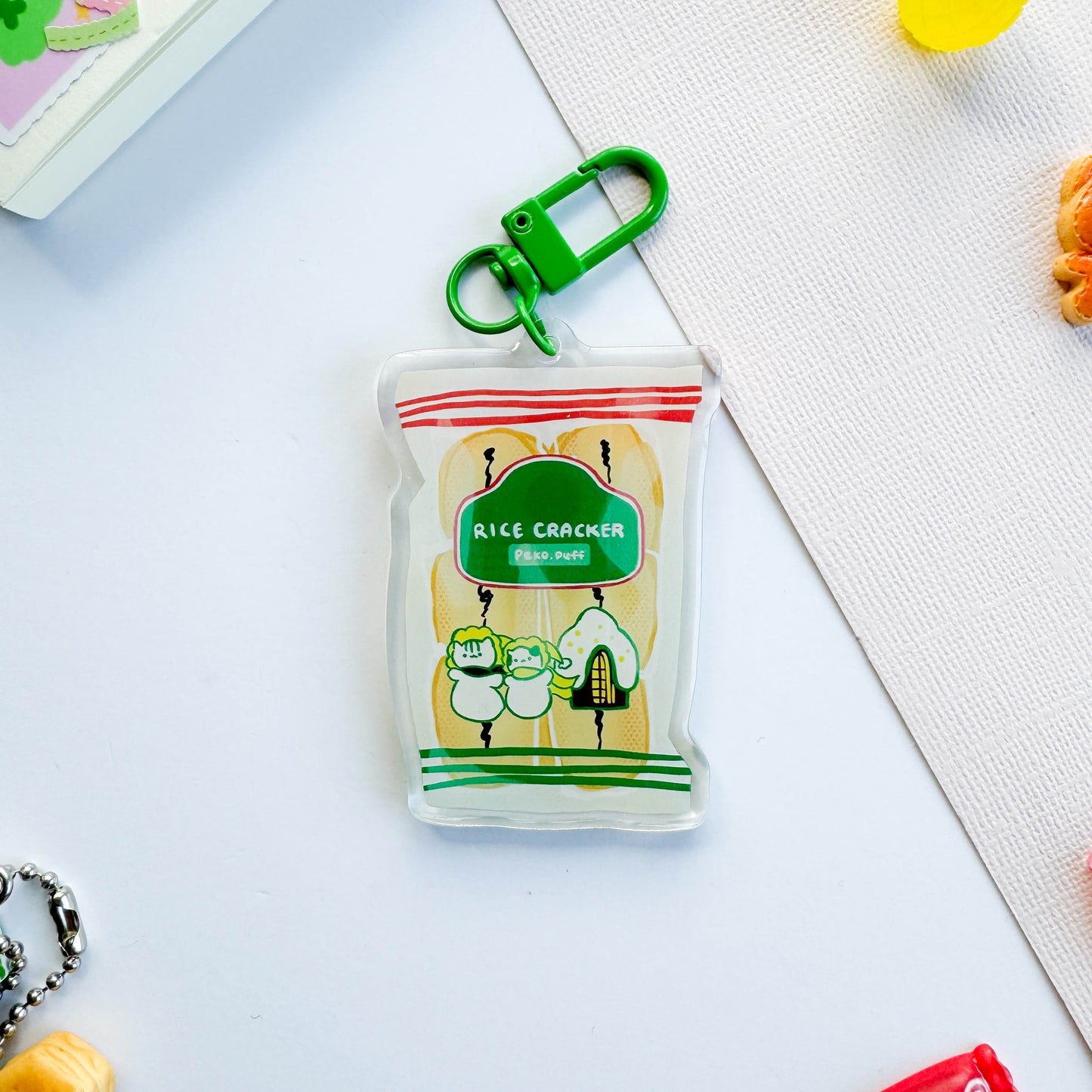 Bin Bin Cracker Keychain