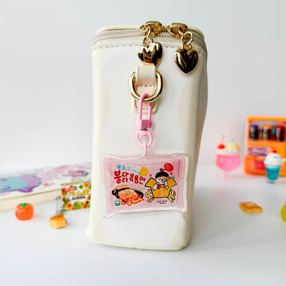 Buldak Pink Ramen Keychain