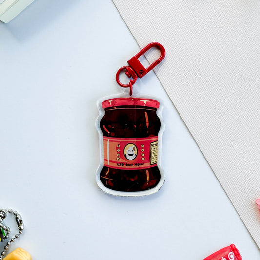 Spicy Chili Oil Keychain