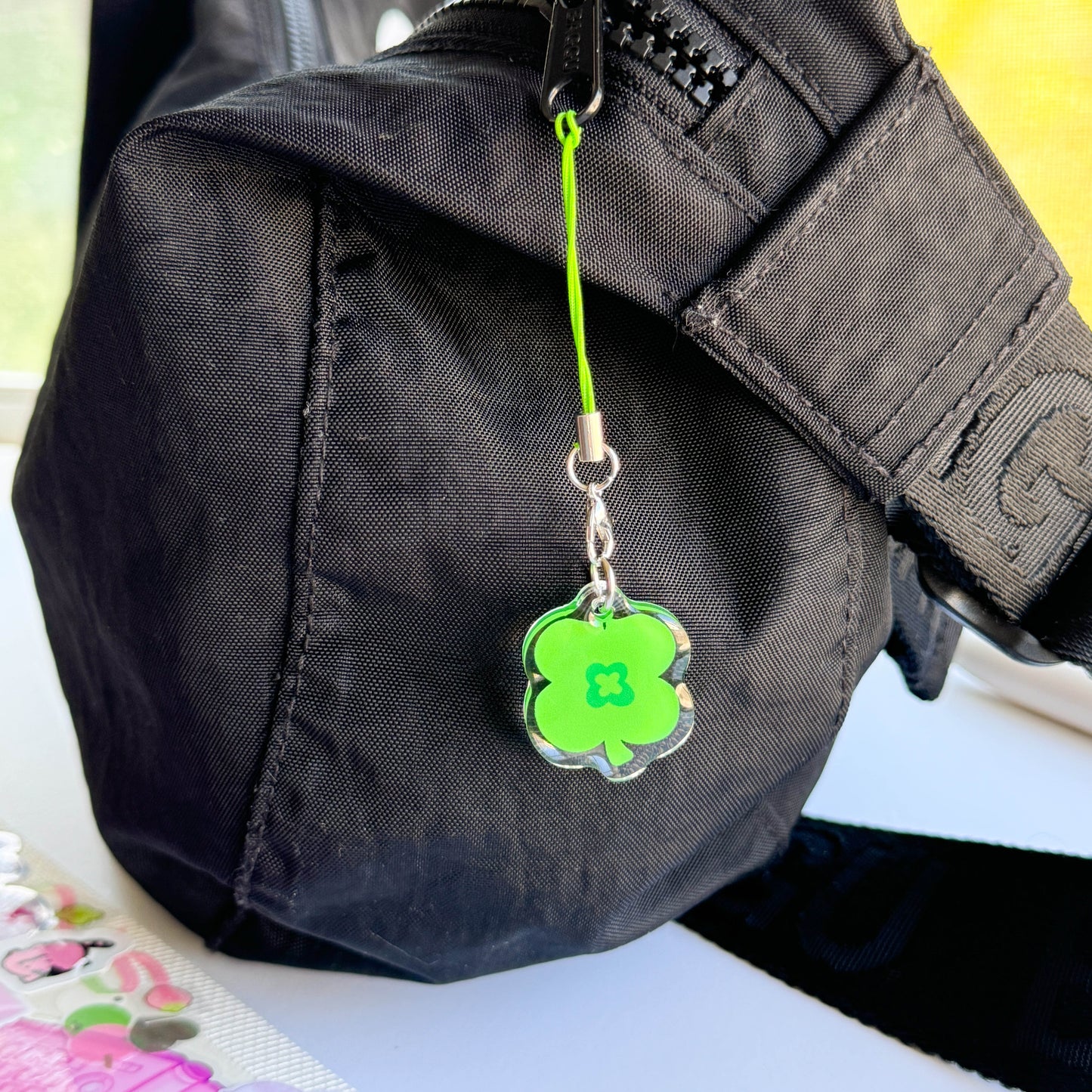 Clover Phone Charm